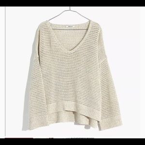 20- Madewell Loose Sweater Size M